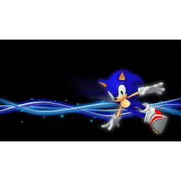 Sonic The Hedgehog's in game spray