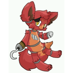 AR Whitered Foxy the Pirate Fox's in game spray