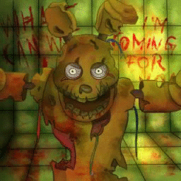 Nightmare Springtrap's in game spray