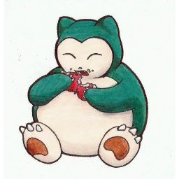 Gargantuan, The Festive Snorlax's in game spray