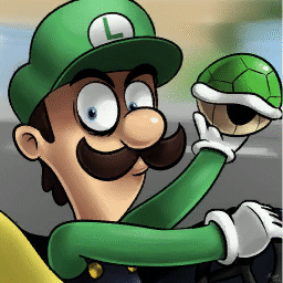 Luigi's in game spray