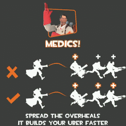 Chrisakin the RED Medic Leader's in game spray