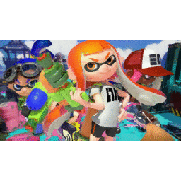 Inkling's in game spray