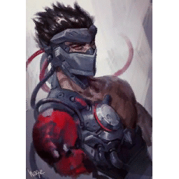 Blackwatch Genji's in game spray