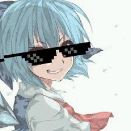 Cirno The Baka Champion's in game spray