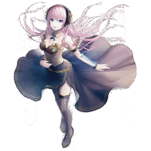 Megurine Luka's in game spray