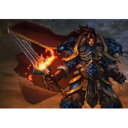 Varian Wrynn's in game spray