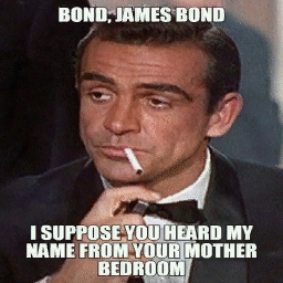 James Bond's in game spray