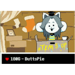 Temmie's in game spray