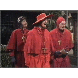 The Spanish Inquisition's in game spray