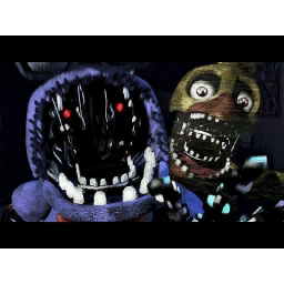 Withered Bonnie's in game spray