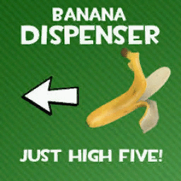 Banana Dispenser-CZ's in game spray