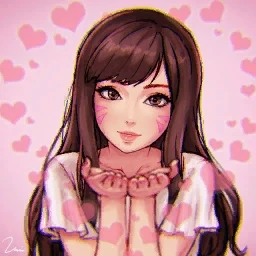 D.va loves you lol's in game spray