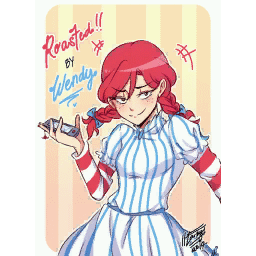 Your Local Smug Wendy's's in game spray